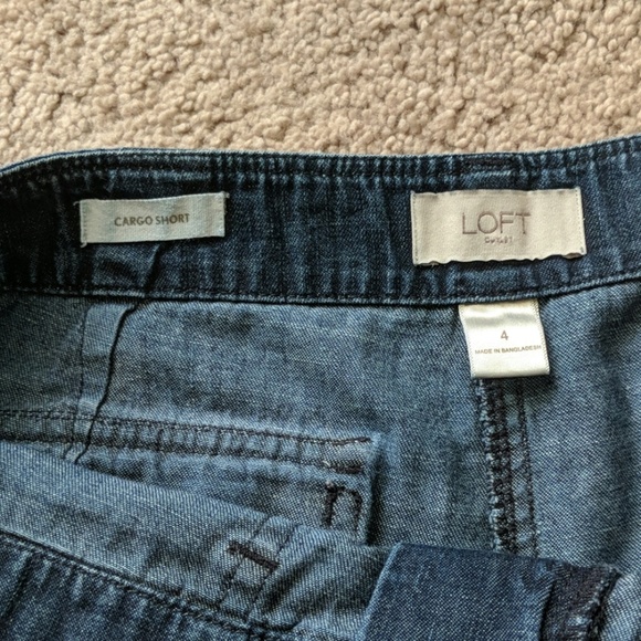 Loft jean shorts 3" inseam - Picture 3 of 3